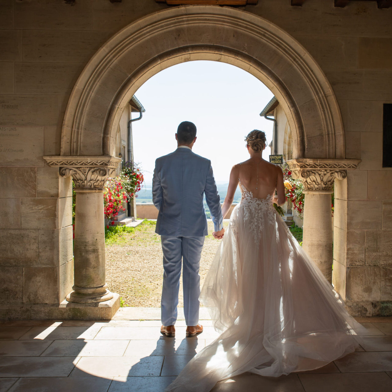 Marie et Kevin lors de leur mariage par le Studio Salvucci