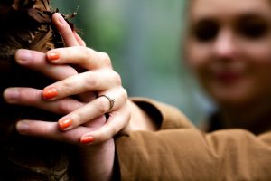 Morgane et Paul lors de leur séance d'engagement par le Studio Salvucci