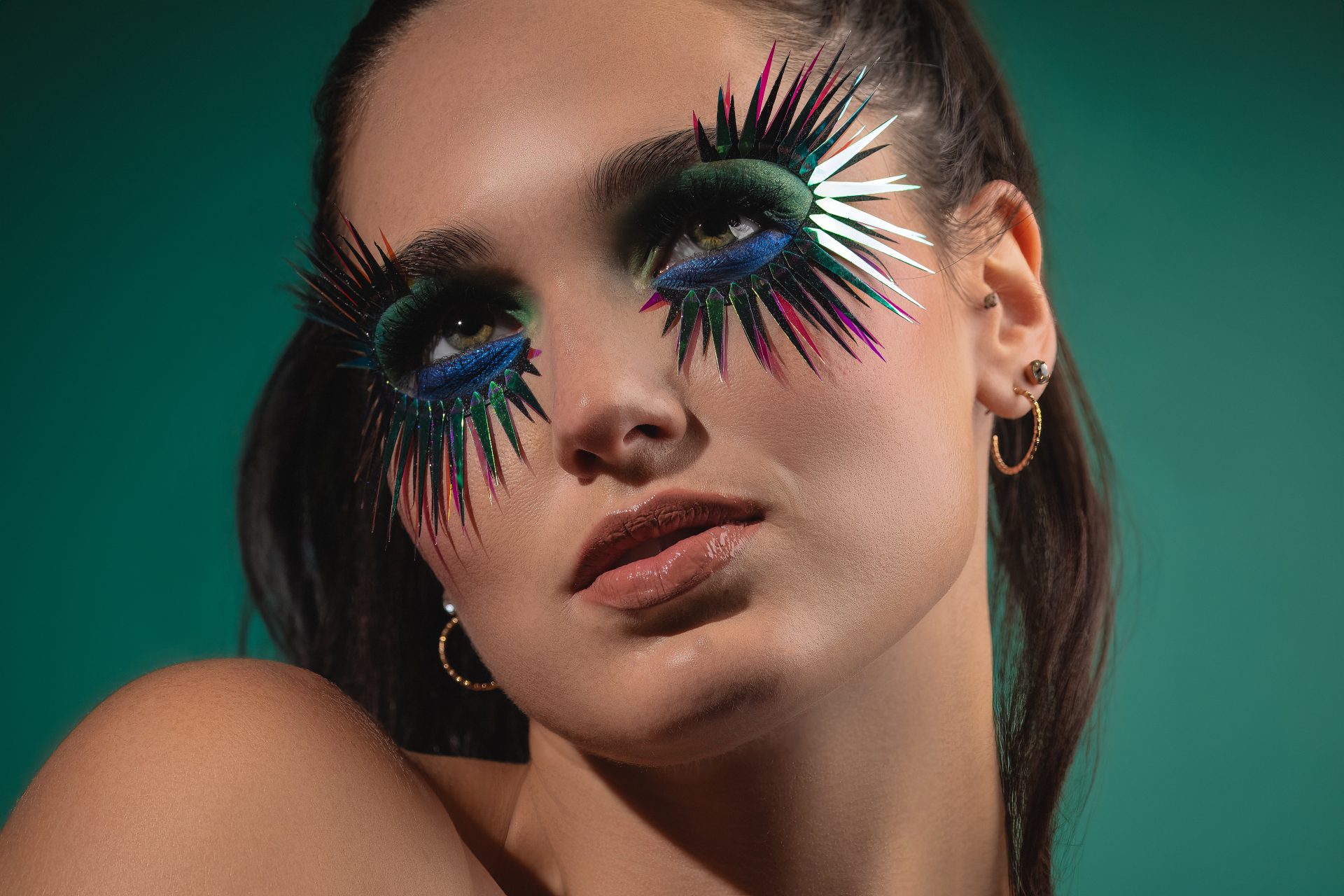 « Spikelihood Experiment » - MUA : Anaïs Oury - Model : Morgane Macel