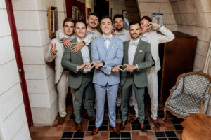 Marie et Kevin lors de leur mariage par le Studio Salvucci