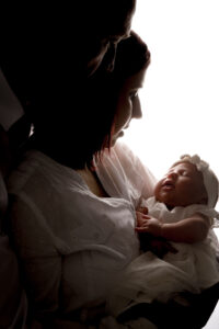 Capucine, Amandine et Thomas en séance naissance au Studio Salvucci, Montigny-Lès-Metz, Lorraine, France