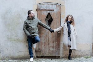 Emilie et Vincent lors de leur séance d'engagement par le Studio Salvucci