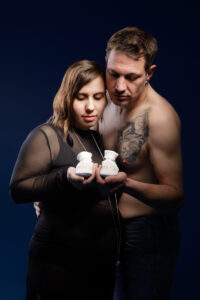 Amandine et Thomas en séance grossesse au Studio Salvucci, Montigny-Lès-Metz, Lorraine, France
