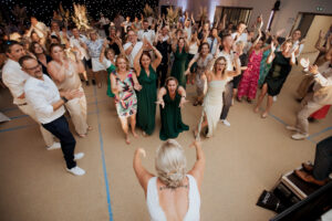 Mélina et Jordi lors des festivités par le Studio Salvucci
