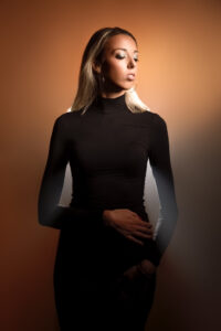 Marie au Studio Salvucci pour une séance mode / mannequin