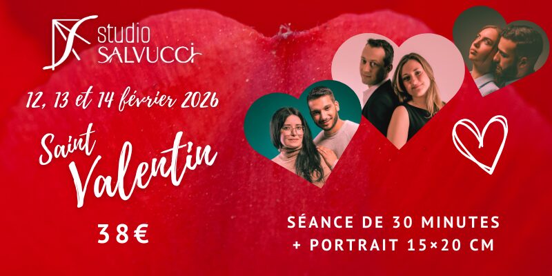 Offre Saint Valentin au Studio Salvucci, 55 rue des Volontaires, Montigny-Lès-Metz