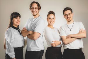 Séance photo d'une fratrie au Studio Salvucci, Metz