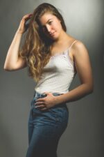 Alexandrine T. au studio salvucci